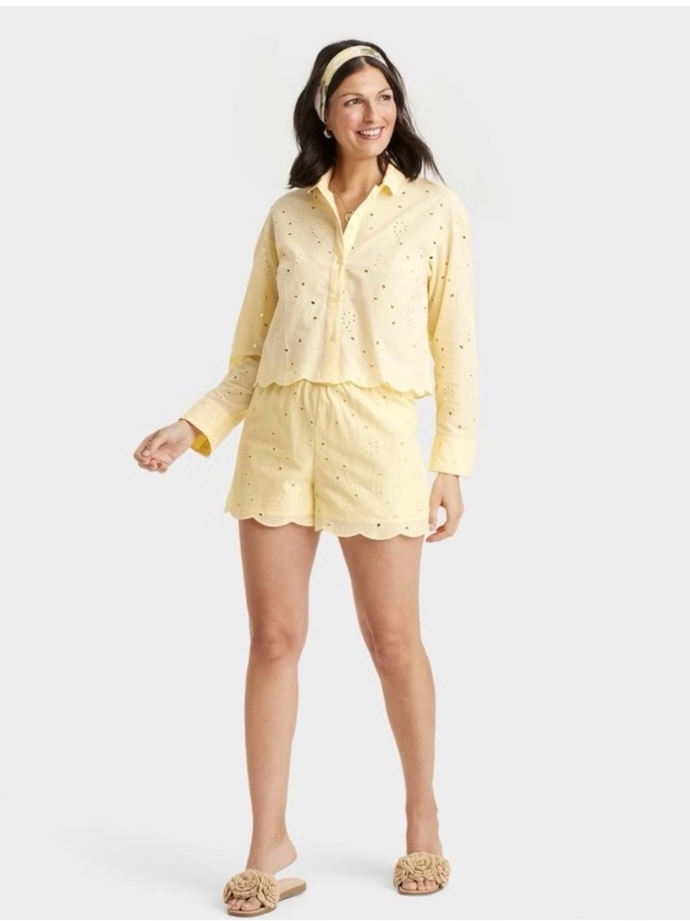 Lightweight Butter Yellow Matching Set - Picture 5 of 6